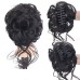 Messy Curly Wavy Hair Bun Claw Clip In Tousled Updo Hair Extensions Curly Wavy Synthetic Hair Bun Scrunchie Hair Piece