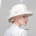 Autumn and Winter 2022 New British Versatile Wool Women's Banquet Mesh Winter Hat