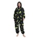 Wearable Fleece Blanket Womens Fleece Onesies s Jumpsuit Warm Sherpa Romper Sleepwear One Piece Zippered Playsuit Loungewear