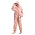 Wearable Fleece Blanket Womens Fleece Onesies s Jumpsuit Warm Sherpa Romper Sleepwear One Piece Zippered Playsuit Loungewear