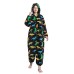 Wearable Fleece Blanket Womens Fleece Onesies s Jumpsuit Warm Sherpa Romper Sleepwear One Piece Zippered Playsuit Loungewear