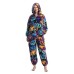 Wearable Fleece Blanket Womens Fleece Onesies s Jumpsuit Warm Sherpa Romper Sleepwear One Piece Zippered Playsuit Loungewear