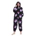 Wearable Fleece Blanket Womens Fleece Onesies s Jumpsuit Warm Sherpa Romper Sleepwear One Piece Zippered Playsuit Loungewear