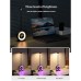 Nordic Modern Bedside Table Lamp Aluminum with Alarm RGB Night Light for Bedroom Coffee Table Creative USB Charging Touch Dimming Night Light