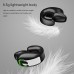 Painless Wear Ear-clip EarphonesTWS Bluetooth5.3 Single Ear Earphone with MicrophoneNoise Cancelling Touch Control Earphones