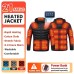 21/9/4 Areas Heated Jacket For Men Women USB Electric Heating Jackets Winter Outdoor Warm Sports Thermal Parka Coat Vest for Hunting Hiking Camping Fishing