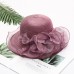 Hats Net Sun Hat Casual Holiday Valentine's Day Valentine Melbourne Cup Fashion With Flower Headpiece Headwear