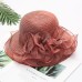 Hats Net Sun Hat Casual Holiday Valentine's Day Valentine Melbourne Cup Fashion With Flower Headpiece Headwear