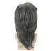 Synthetic Wig Curly Asymmetrical Machine Made Wig Long A1 Synthetic Hair Men's Cosplay Soft Party Gray