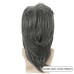 Synthetic Wig Curly Asymmetrical Machine Made Wig Long A1 Synthetic Hair Men's Cosplay Soft Party Gray