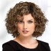 Coveted Curly Wig with Monofilament Part and Sultry Spirals / Multi-Tonal Shades of Blonde Silver Brown and Red