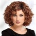 Coveted Curly Wig with Monofilament Part and Sultry Spirals / Multi-Tonal Shades of Blonde Silver Brown and Red