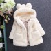 Kids Girls' Winter Coat Solid Color Active School Coat Outerwear 2-8 Years Fall Black White Pink