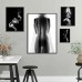 People Wall Art Canvas Sexy Nude Women Prints Painting Artwork Picture Cigarett Red Wine Figure Home Decoration Décor Rolled Canvas No Frame Unframed