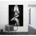 People Wall Art Canvas Sexy Nude Women Prints Painting Artwork Picture Cigarett Red Wine Figure Home Decoration Décor Rolled Canvas No Frame Unframed