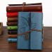 A6 Leather Loose-Leaf Book Leaf Notebook Strap Notepad Portable Book Travel Handbook Sub-Business Record