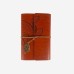 A6 Leather Loose-Leaf Book Leaf Notebook Strap Notepad Portable Book Travel Handbook Sub-Business Record