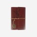 A6 Leather Loose-Leaf Book Leaf Notebook Strap Notepad Portable Book Travel Handbook Sub-Business Record