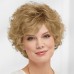 WhisperLite Wig Short Volume-Rich Layers Of Soft Feathery Waves/Multi-tonal Shades of Blonde Silver Brown and Red