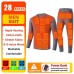 28 Area Heated Thermal Shirt Male Heated Thermal Underwear Woman/Men Winter Moto Jacket Heating Underwear Suit USB Electric Heating Clothes