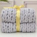 Handmade Coarse Woolen Woven Blanket, Coarse Chenille Knitted Blanket, Woolen Blanket, Sofa Cover Blanket Minky Huas Blanket