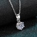 Necklace Zircon Silver Women's Fashion Personalized Sweet Classic Cool Lovely Geometric Necklace For Party Gift