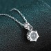 Necklace Zircon Silver Women's Fashion Personalized Sweet Classic Cool Lovely Geometric Necklace For Party Gift