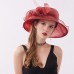 Hats Other Bucket Hat Sun Hat Party / Evening Kentucky Derby Horse Race Melbourne Cup With Flower Headpiece Headwear