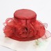 Hats Other Bucket Hat Sun Hat Party / Evening Kentucky Derby Horse Race Melbourne Cup With Flower Headpiece Headwear