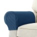 2 Pcs Stretch Armrest Covers Spandex Jacquard Arm Covers Soft and Elastic Protector for Chairs Couch Sofa Armchair Slipcovers Recliner Sofa