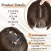 Hair Toppers for Women Adding Hair Volume Topper with Bangs 12 Inch Synthetic Invisible Clips in Hair Pieces with Thinning Hair Natural Looking Topper Hair Extension for Daily Use