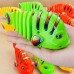 Pet Cat Toy Spring Swinging Fish Hair Fish Interactive Fun Cat Plastic Toy