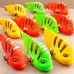 Pet Cat Toy Spring Swinging Fish Hair Fish Interactive Fun Cat Plastic Toy