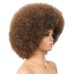 Wig 70s Afro Wig for Black Women Glueless Wear and Go Wig Dark Blue Color Costume Halloween Wigs with 5 Pieces Disco Accessories Women's Hijab Earrings Bracelet