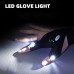 1 Pair Multi-functional LED Flashlight Gloves Emergency Rescue Tool for Outdoor Cycling Fishing Repairing Rechargeable Waterproof Hands-Free Flashlight Gloves