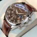 Men's Business Wrist Watch Quartz Casual Belt Men's Watch Brown Watch