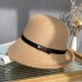 Hats Headwear Polyester Bowler / Cloche Hat Bucket Hat Fedora Hat Casual Holiday Elegant With Pure Color Splicing Headpiece Headwear