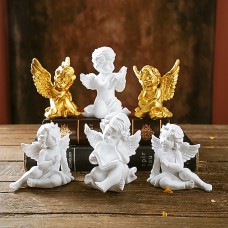 Angel Decorative Objects Resin Modern Contemporary for Home Decoration Gifts 1pc