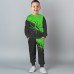 Boys 3D Spider Sweatshirt & Pants Set Long Sleeve 3D Printing Fall Winter Active Fashion Cool Polyester Kids 3-12 Years Crew Neck Outdoor Street Vacation Regular Fit