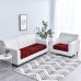 Stretch Sofa seat Cushion Cover Slipcover Elastic Couch Armchair Loveseat 4 or 3 Seater Grey Plain Solid Soft Durable Washable