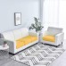 Stretch Sofa seat Cushion Cover Slipcover Elastic Couch Armchair Loveseat 4 or 3 Seater Grey Plain Solid Soft Durable Washable