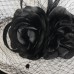 Artistic / Retro Elegant Sinamay / Abaca Fascinators / Hats with Feather / Flower / Tulle 1PC Fall Wedding / Party / Evening / Melbourne Cup Headpiece