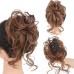 Claw Messy Bun Hair Pieces Clip Wavy Curly Hair Chignon Clip in Hairpieces Tousled Updo Donut Hair Bun Synthetic Fake Hair Ponytail for Women Girls