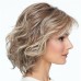 Blonde Wigs for Women Synthetic Wig Curly with Bangs Wig Short Light Brown Synthetic Hair Women's Fashionable Design Classic Cool Light Brown