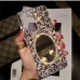 Phone Case For Samsung Galaxy A54 A34 A14 A73 A53 A33 Note 20 10 Back Cover Mirror Shockproof Crystal Diamond TPU