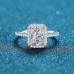 Ring Party Classic 1 2 3 Silver Precious Cute Personalized Stylish 1PC Zircon