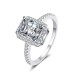 Ring Party Classic 1 2 3 Silver Precious Cute Personalized Stylish 1PC Zircon