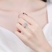 Ring Party Classic 1 2 3 Silver Precious Cute Personalized Stylish 1PC Zircon