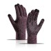 Winter Gloves, Gloves for Men and Women,Hand Touch Screen Thermal Warm Washable Design Knit Laptop Gloves for Running Driving Hiking