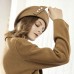 Hats 100% Wool Beret Hat Wedding Evening Party Elegant Wedding With Cap Headpiece Headwear